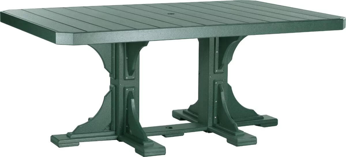 Green Stockton Outdoor Dining Table
