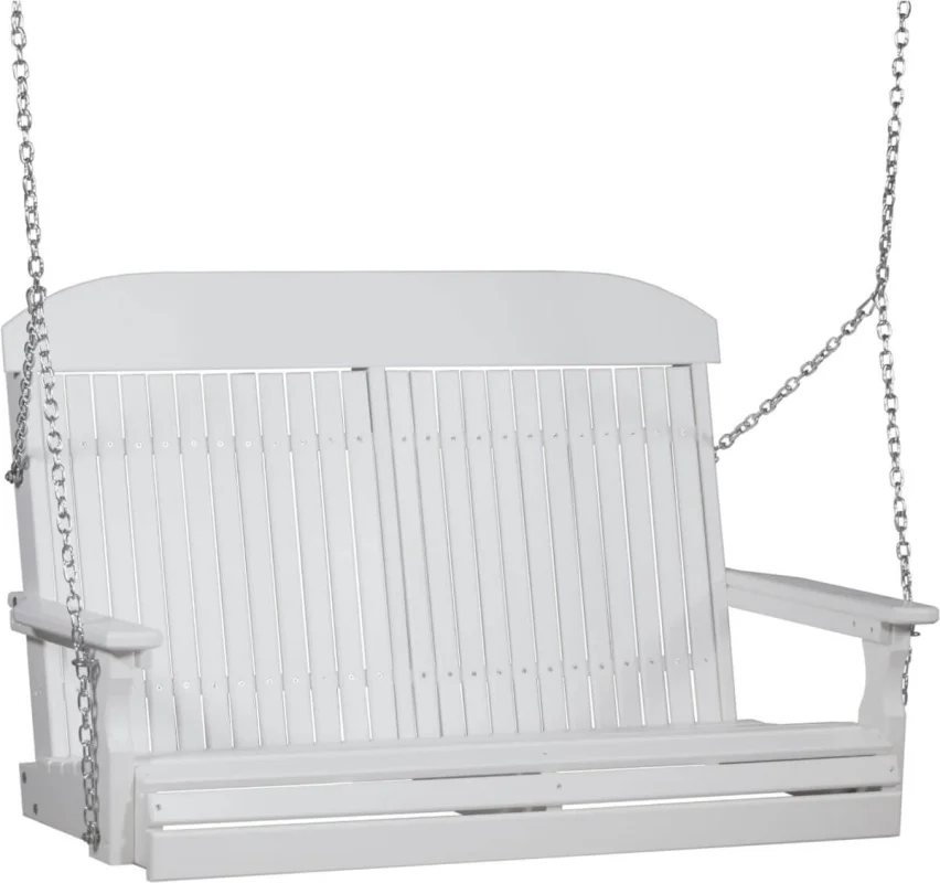 White Stockton Porch Swing