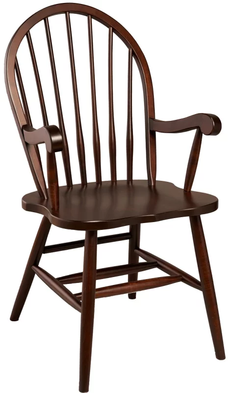 Sweetfield Oak Spindle Kitchen Chair - Countryside Amish Furniture