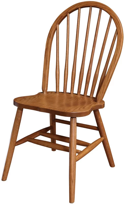 Sweetfield Oak Spindle Kitchen Chair - Countryside Amish Furniture