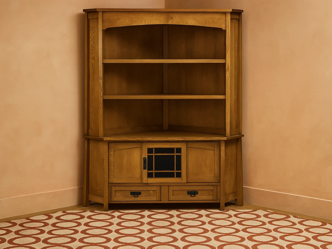 Tahari Corner Entertainment Center - Countryside Amish Furniture