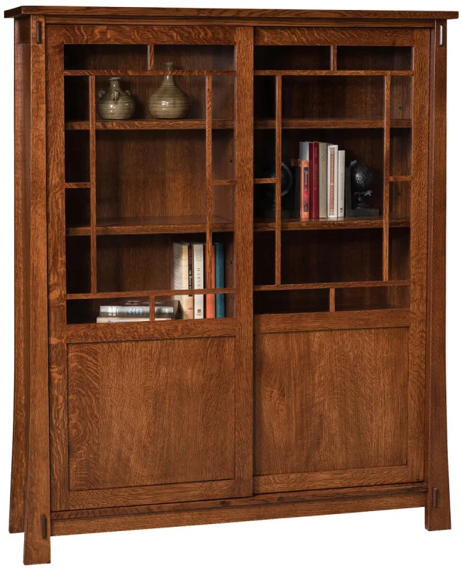 Tahari Sliding Door Bookcase