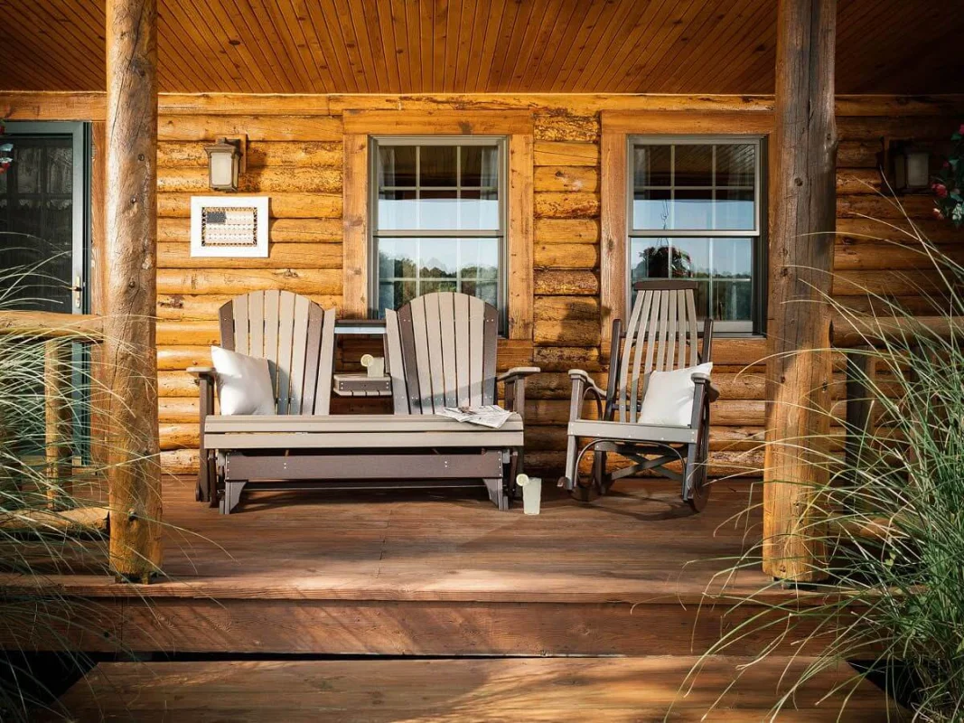 Poly Lumber Outdoor Gliders