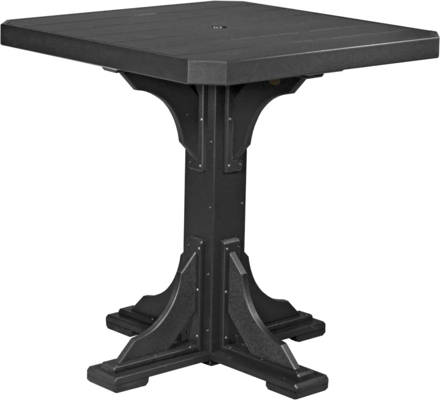 Black Tahiti Outdoor Bar Table