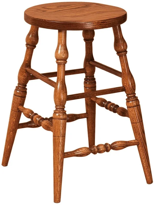 Oak Traditional Barstool
