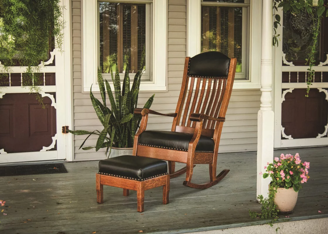 Verena Rocker and Stool