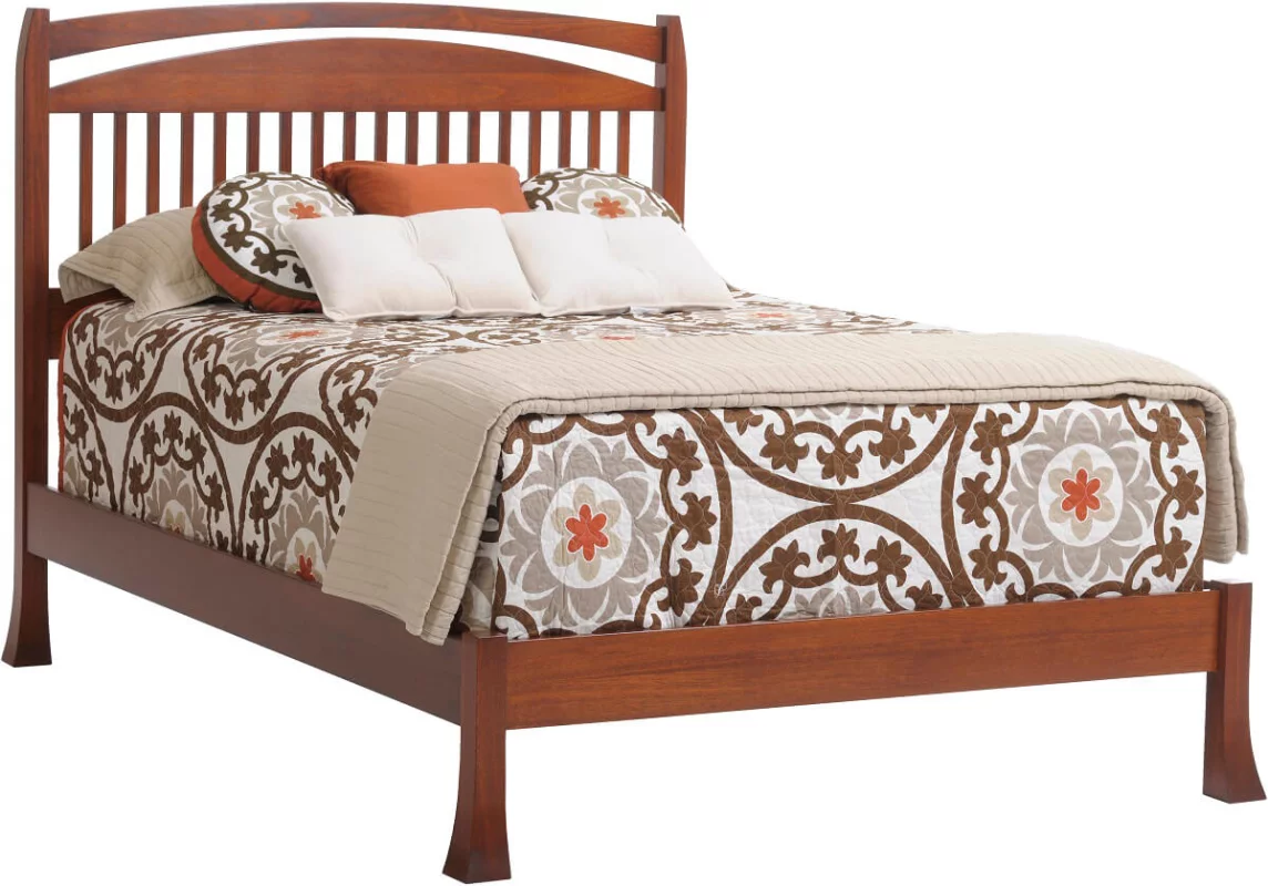 Countryside Amish Furniture Villa Slat Bed