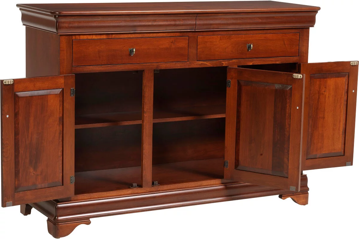 Adjustable Shelf in Buffet