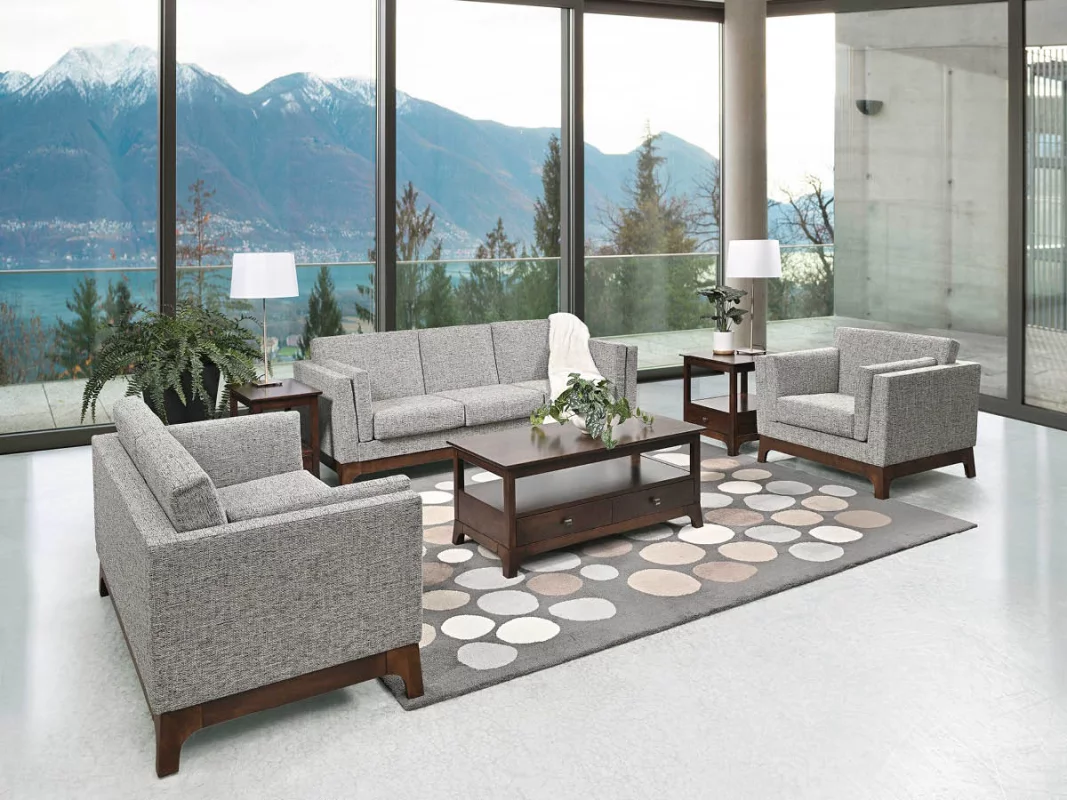 Countryside Amish Furniture Wabash Sectional Sofa - Thumbnail 3