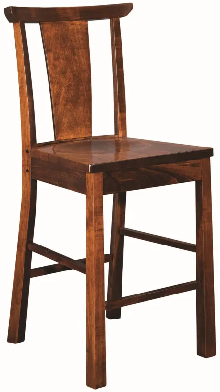 Watkins Glen Bar Stool in Brown Maple