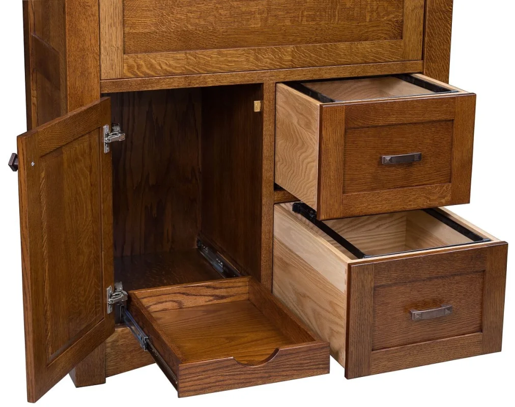 Full Extension File Desk Drawers
