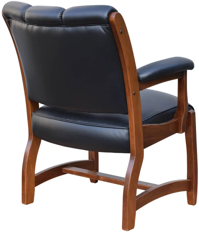 Leather Office Chair Back