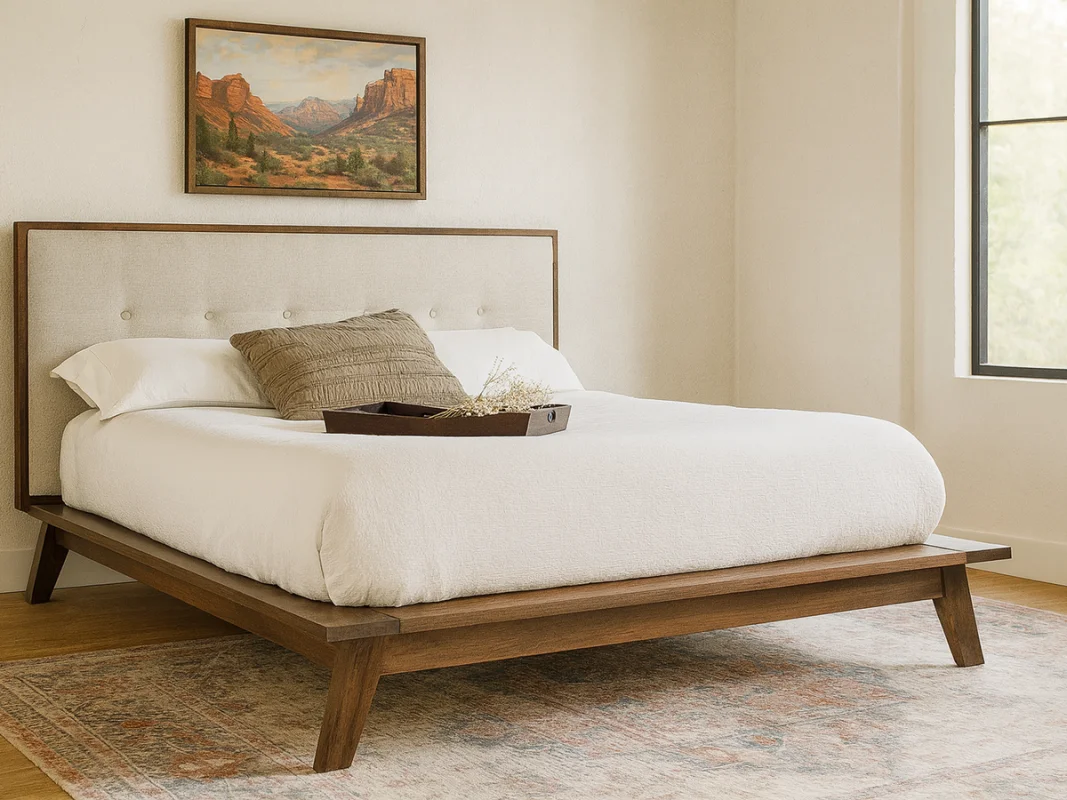 Woodmere Upholstered Panel Bed