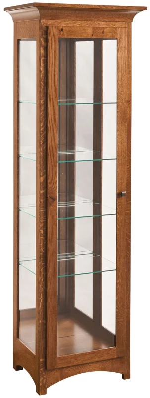 Oak Narrow Curio