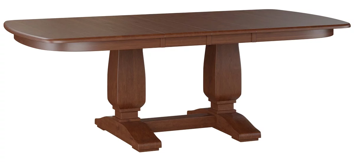 Pedestal Table with Leaves