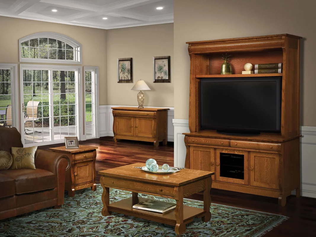 Wyndlot Sleigh Living Room Set