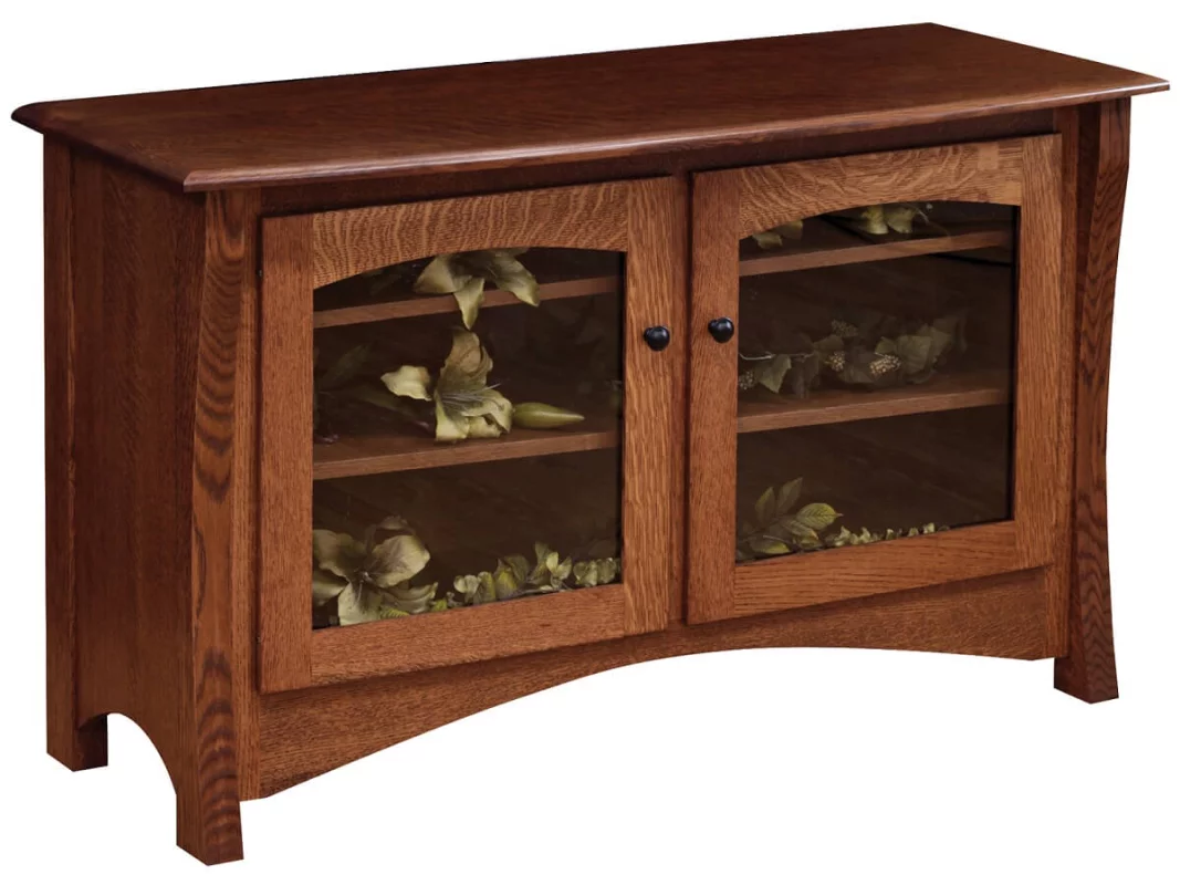 Quartersawn White Oak TV Console