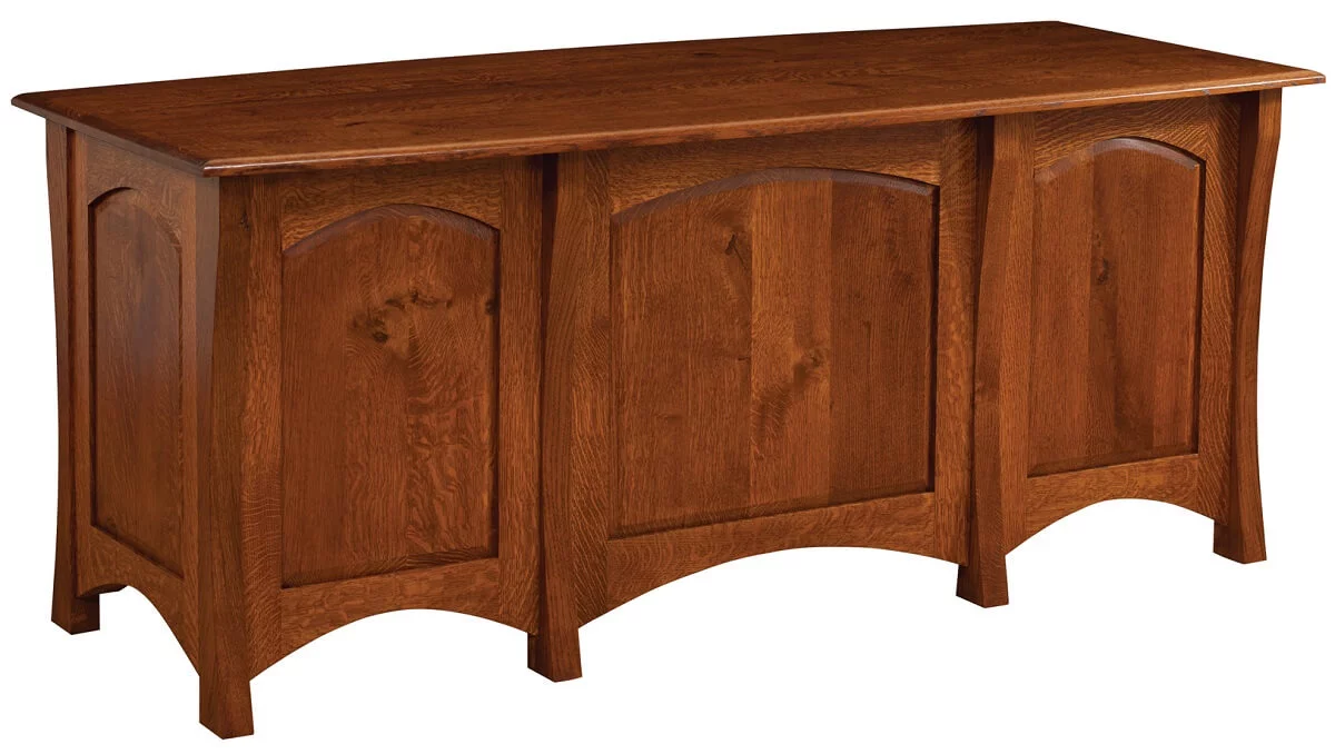 Finished Executive Desk Back