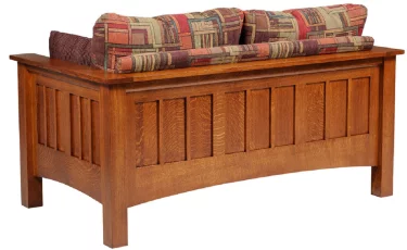 Mission Style Loveseat