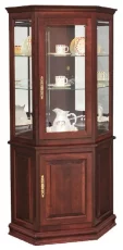 Chartres Corner Curio Cabinet