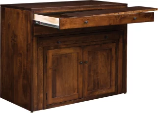 Solid Wood Pullout Table