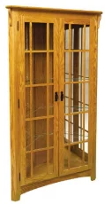 Eyre Corner Curio Cabinet