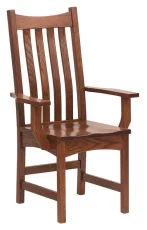 Omaha Mission Arm Chair