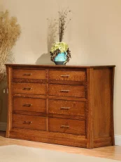 Rosewood Tall Dresser in Quartersawn White Oak