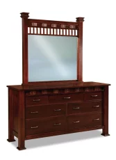 Tuskegee Low Mirror Dresser