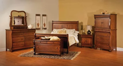 Victoria Sleigh Bedroom Set