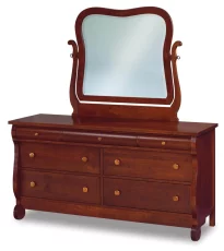 Victoria Sleigh Low Mirror Dresser