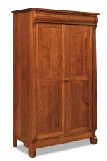 Victoria Sleigh Wardrobe Armoire