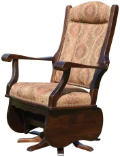 Wide Abigail Swivel Glider