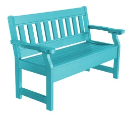 Aruba Blue Aden Garden Bench