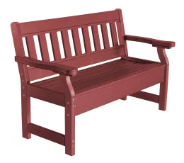 Cherry Wood Aden Garden Bench