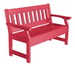 Pink Aden Garden Bench