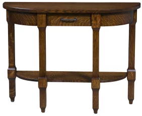 Aero Half Round Table