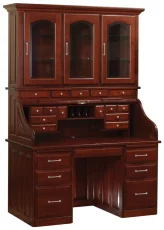 Albion Rolltop Desk with Hutch