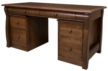 Alford Mobile Pedestals and Library Table