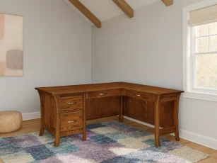 Alix Amish Corner Desk