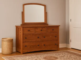 Alpine 7-Drawer Dresser