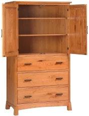 Open with Adjustable Shelving