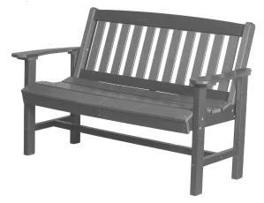 Dark Gray Aniva Patio Bench