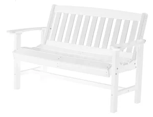White Aniva Patio Bench