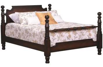 Countryside Amish Furniture Antoinette Cannonball Bed - Thumbnail 2