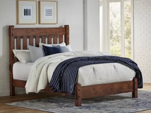 Rough Sawn Maple Bed Frame