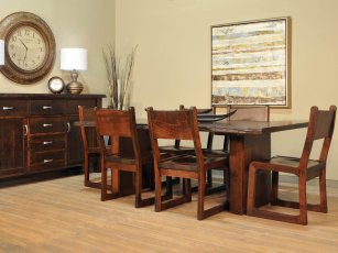 Arapaho Pass Live Edge Dining Set