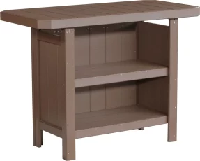 Chestnut Brown Arashi Outdoor Serving Bar