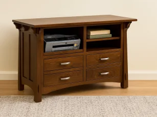 Augustana Printer Stand with Storage