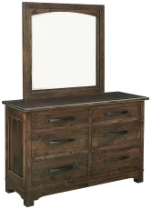 Farmhouse Dresser with Mirror
